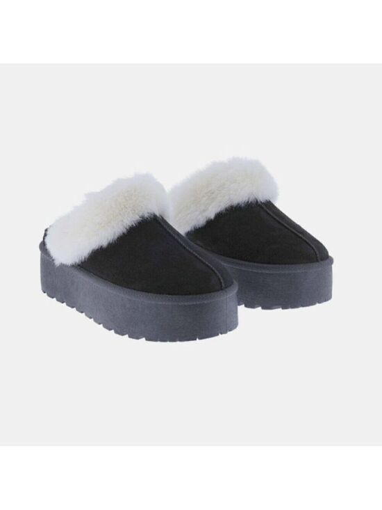 Shoes - 🆕️Super Comfy Thick Bottom Fur Trim Snow Slippers c2-s1-66